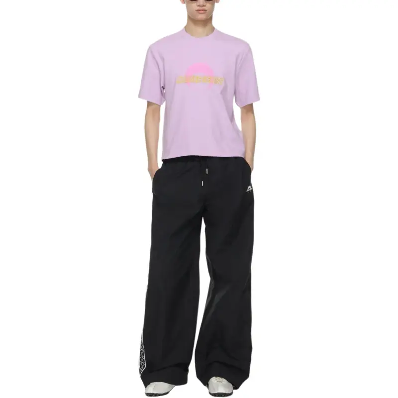 Marine Serre Sport Jersey Loose Fit T Shirt-2