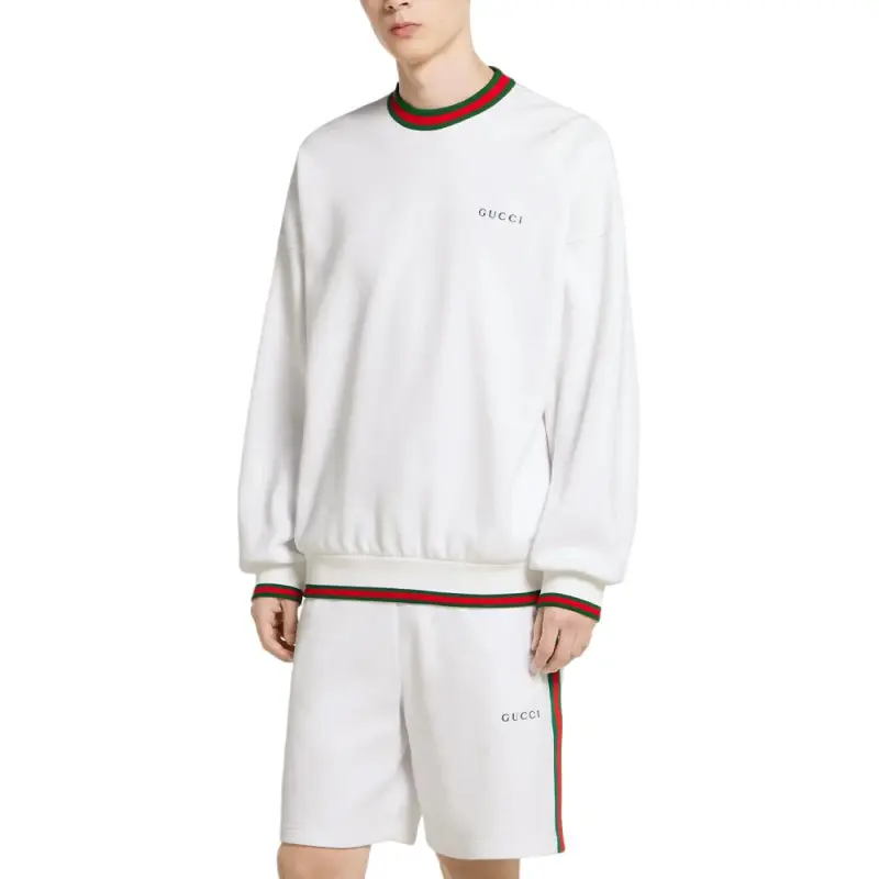 GUCCI Sweatshirts Men White-2