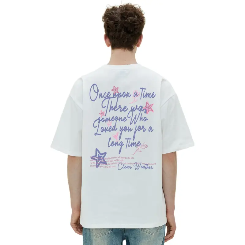 FONDLOOK T Shirt Unisex Navy Blue Upgraded-8