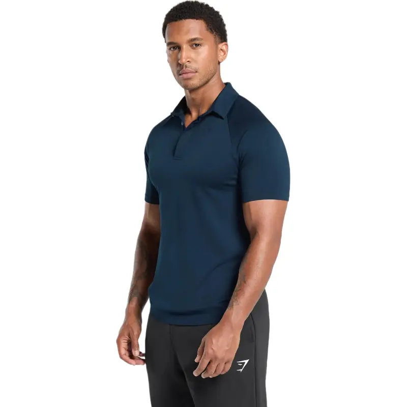 GYMSHARK Polo Shirt Men's Marine-2