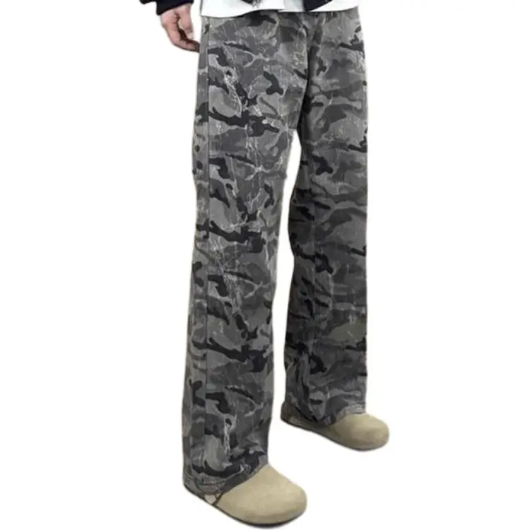 KVIV Jeans Men Camouflage -1