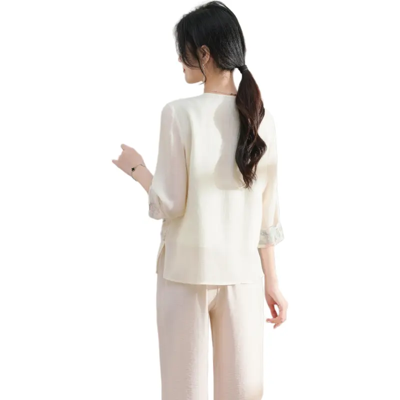 PIERRE CARDIN Chiffon Shirt Women's-4