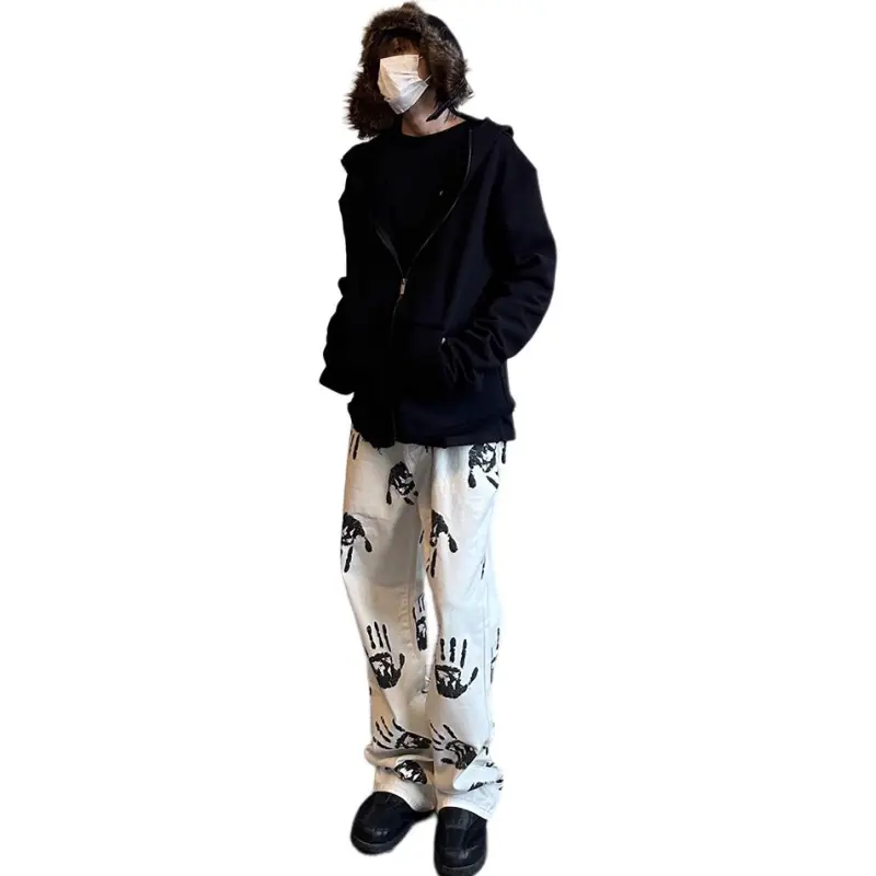 Weles Jeans Unisex White-1