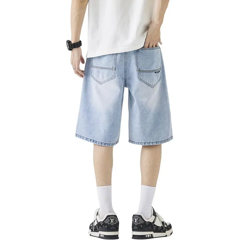 TUCANO Denim Shorts Unisex Light Blue-1
