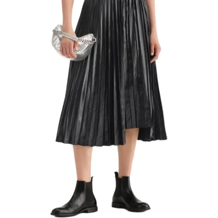 KARL LAGERFELD FW23 Casual Long Skirt Women's Blue-6
