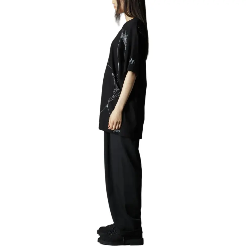 Yohji Yamamoto Ground Y SS25 T Shirt Unisex Black-4
