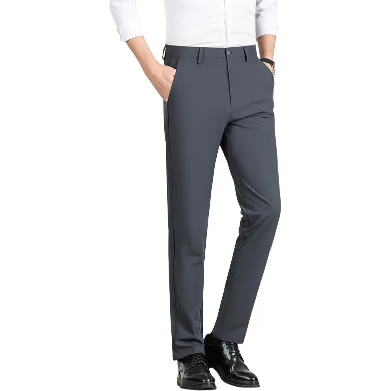 Montagut Casual Pants Unisex Steel Iron Gray-2