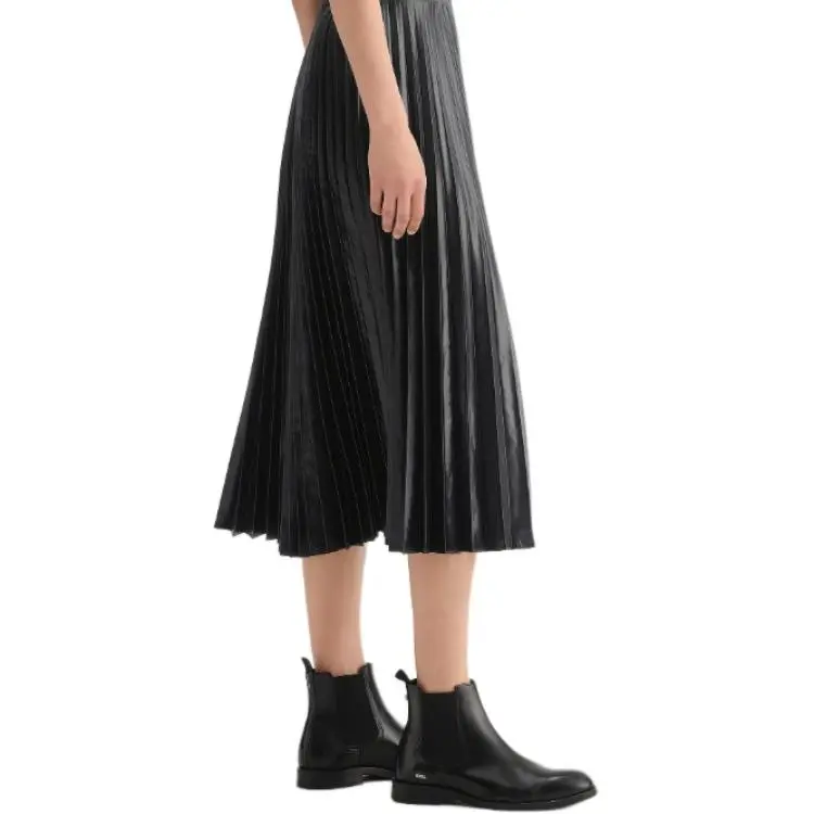KARL LAGERFELD FW23 Casual Long Skirt Women's Blue-1