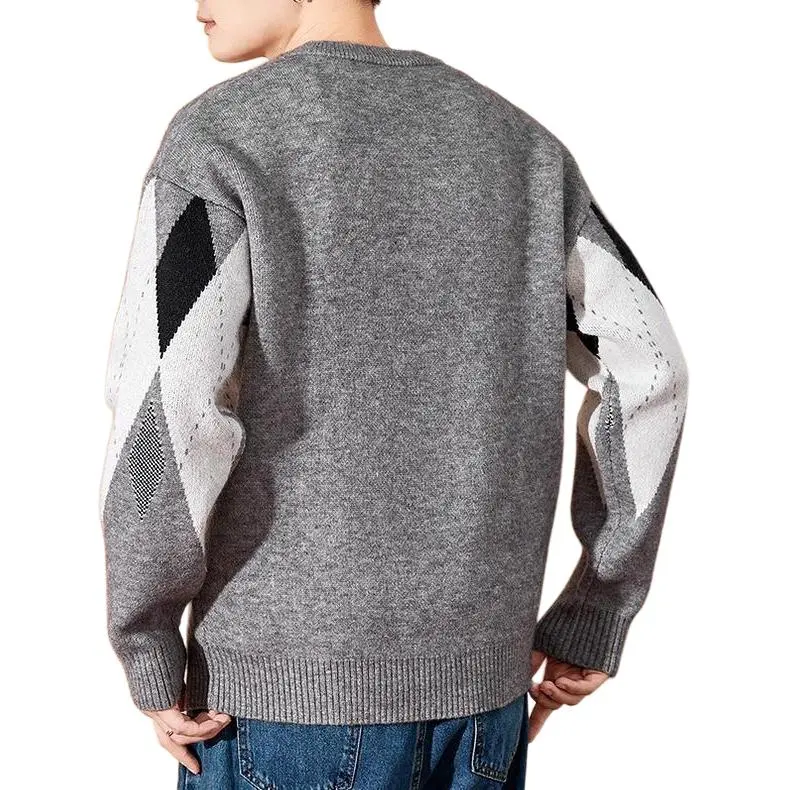 Tonlion Sweaters Men Heather Gray-0