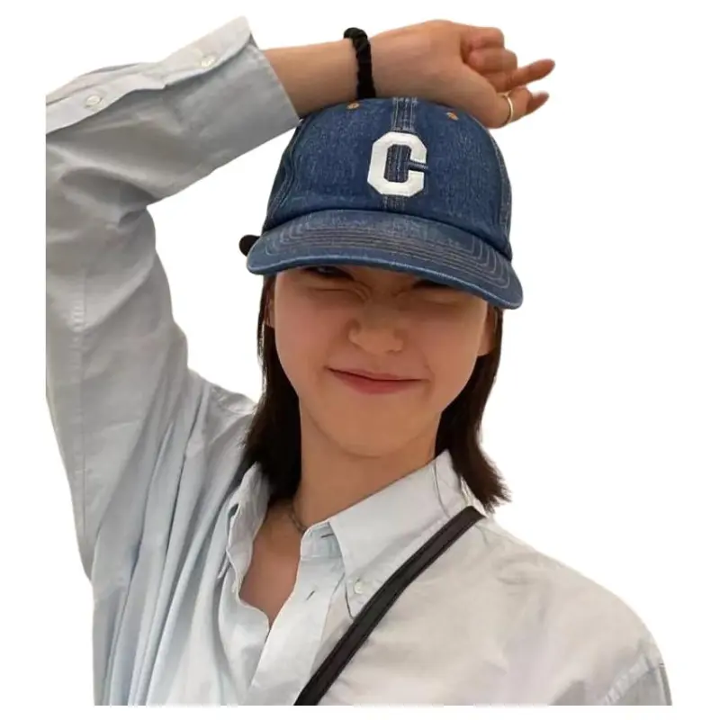 COVERNAT Denim Cotton Baseball Caps Unisex-5