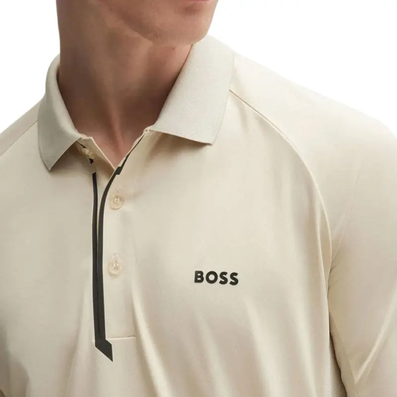 HUGO BOSS Polo Shirt Men's Khaki-4