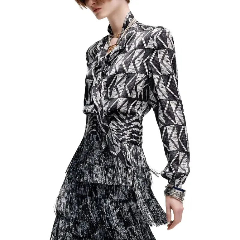 KARL LAGERFELD FW24 Shirt Women's Black-5