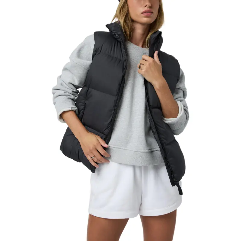 Vuori Hillside Dow Vest Women's Black-2