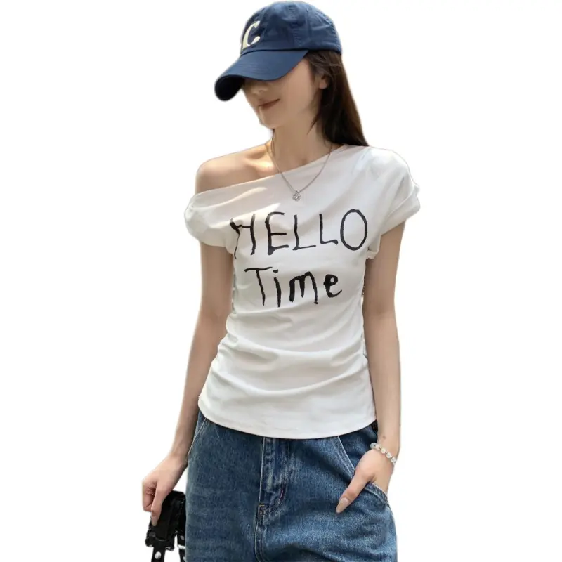 Mu Xiao Xin T Shirts Women's White-2