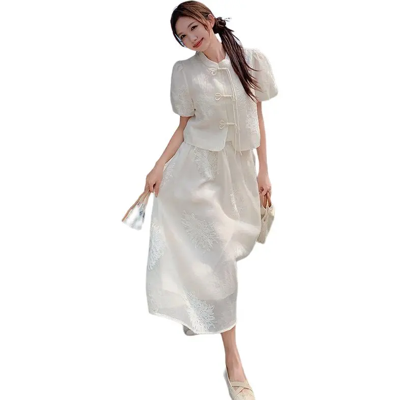 La Chapelle Skirt Set Women's Image Color-2