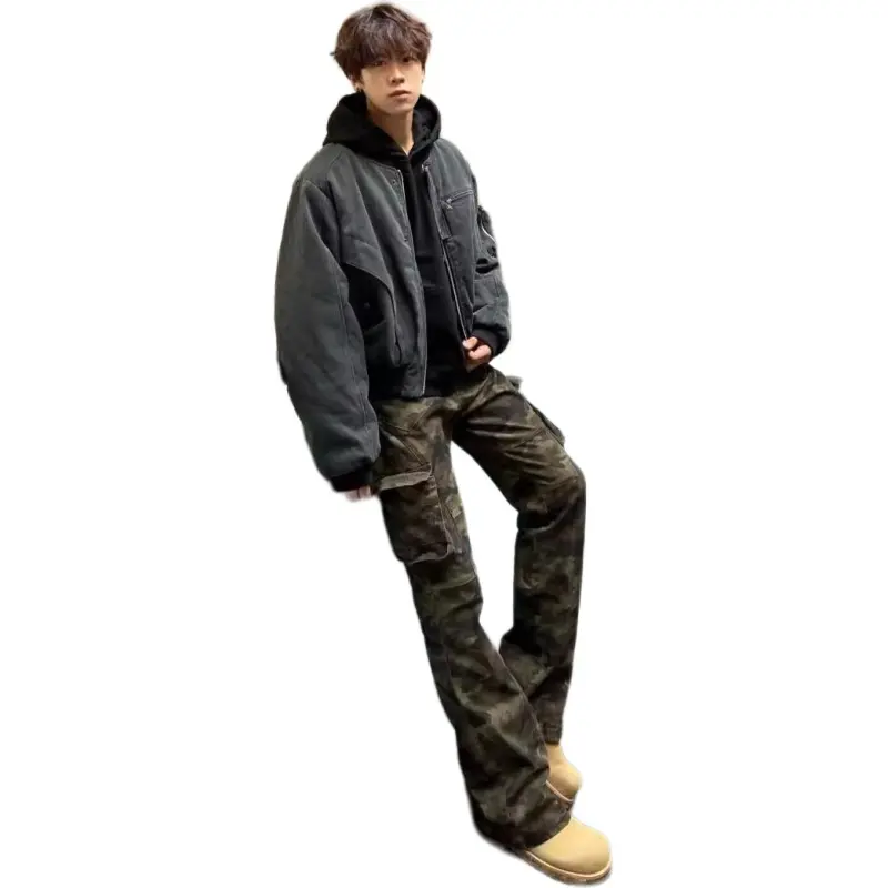 KVIV Jeans Men Camouflage--3