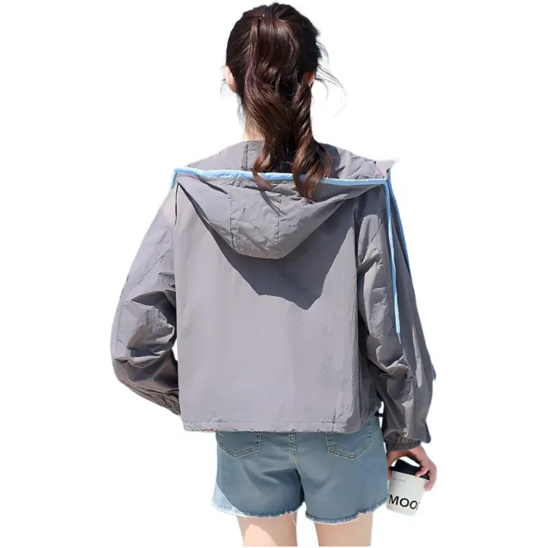 Mu Xiao Xin Cropped Coat Women's-2