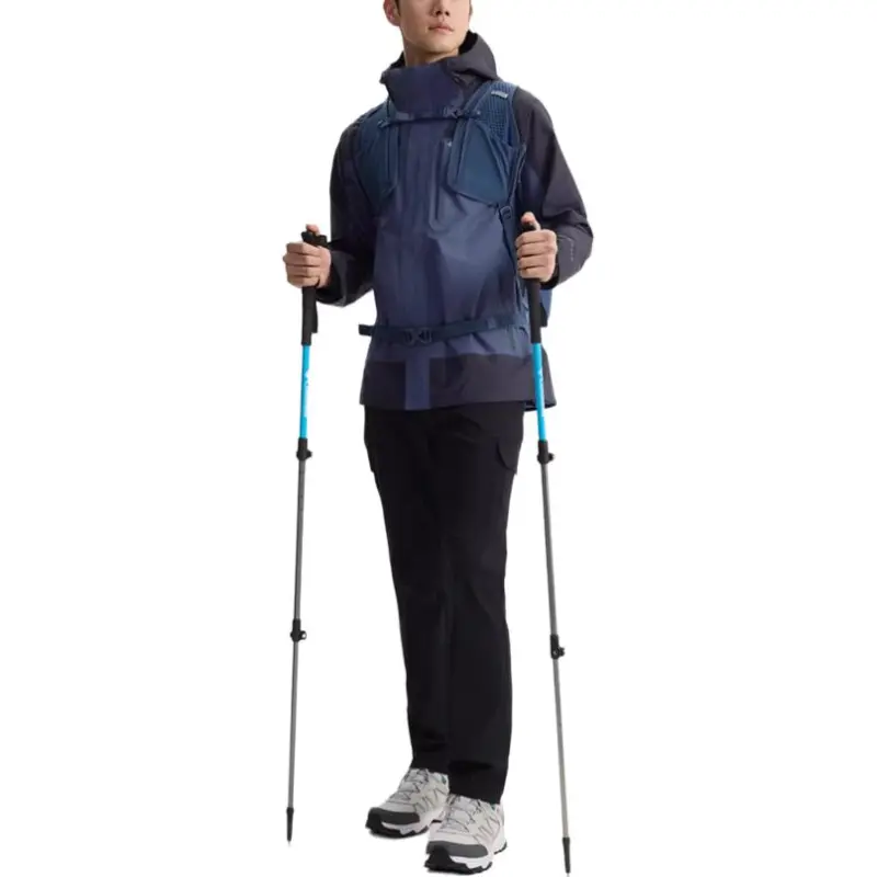 Columbia Windbreaker Jackets Men Dark Blue-1