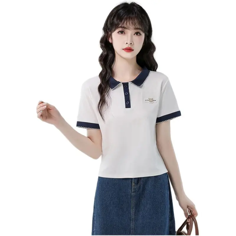 Flowers In Water T Shirt Women's-5