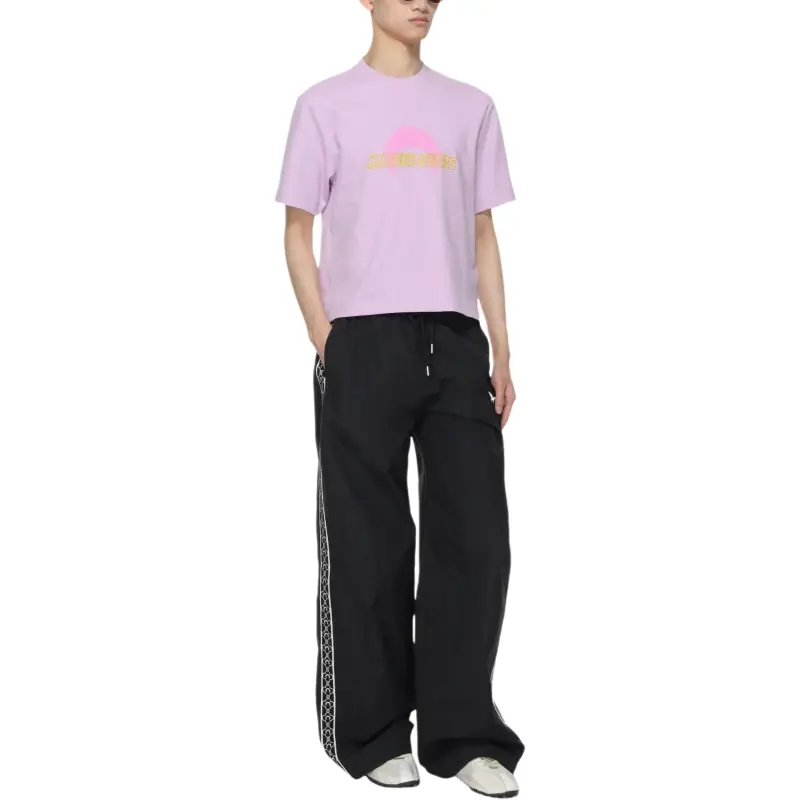 Marine Serre Sport Jersey Loose Fit T Shirt-5
