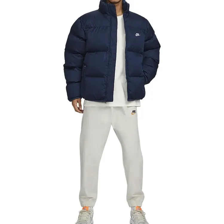 Nike Jackets Men Dark Navy Blue-2