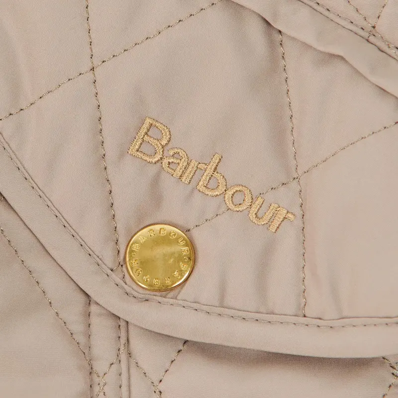BARBOUR Puffer Jacket Women's Beige-6
