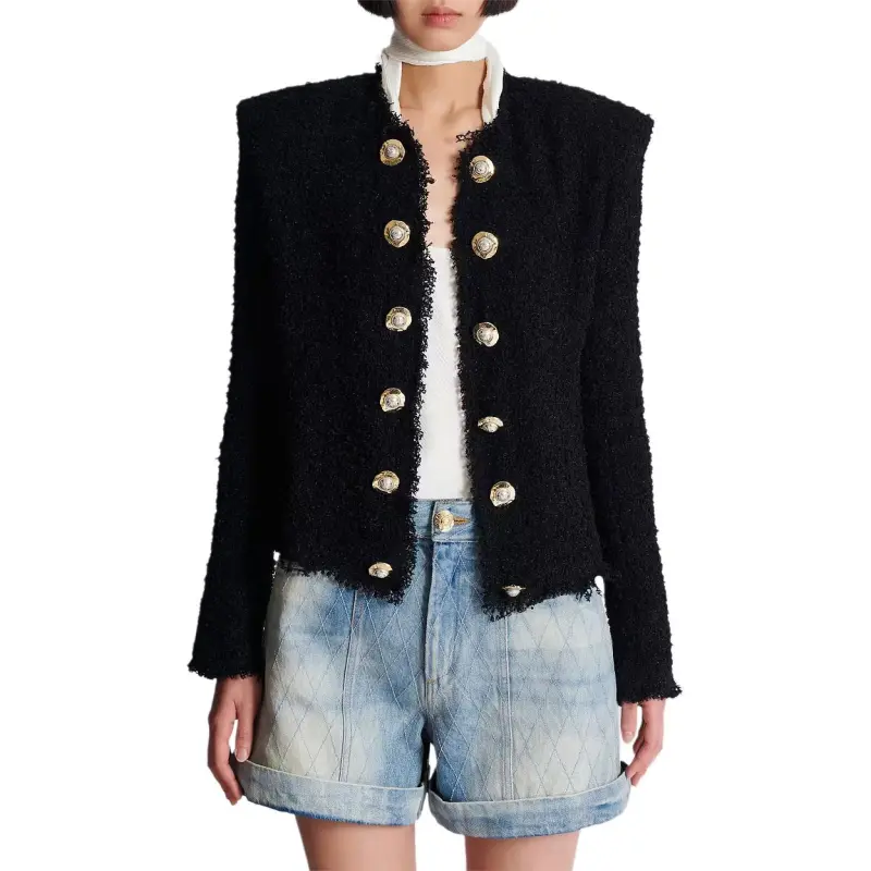 BALMAIN Tweed Jacket-1