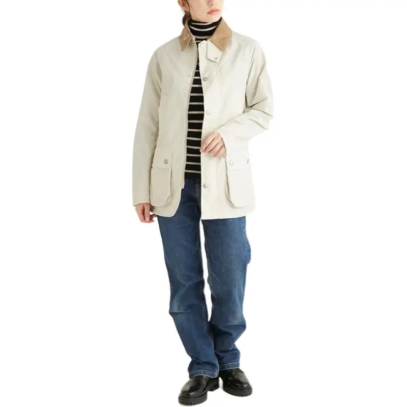 BARBOUR Jackets Coats Women's Cream-2