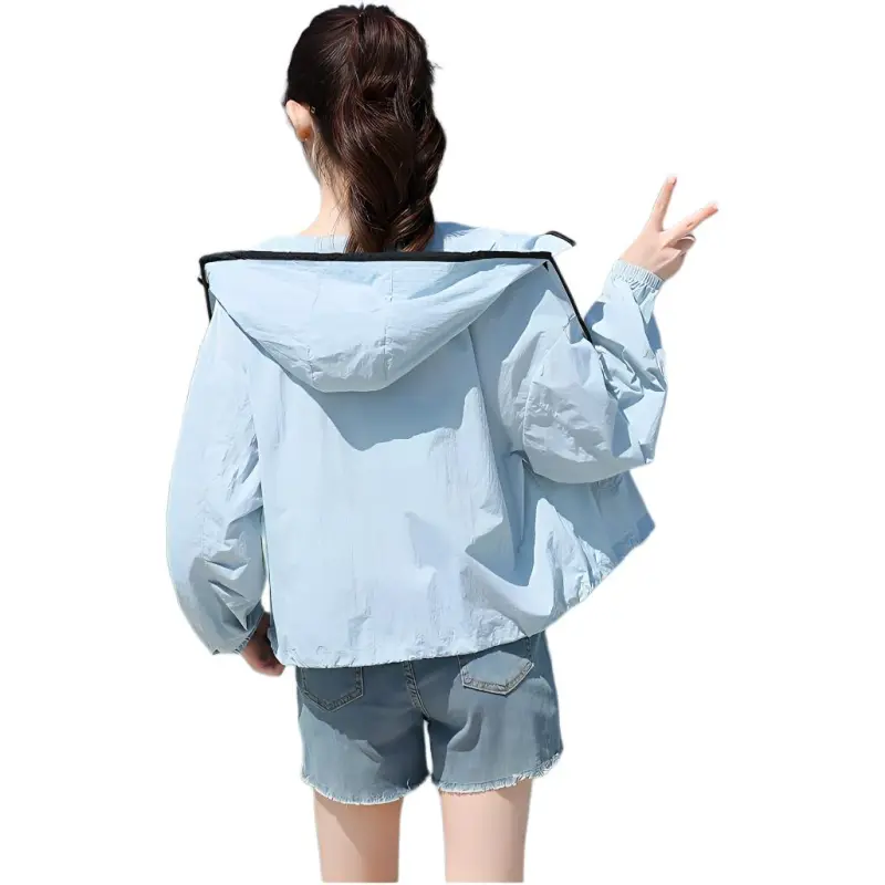 Mu Xiao Xin Cropped Coat Women's-7