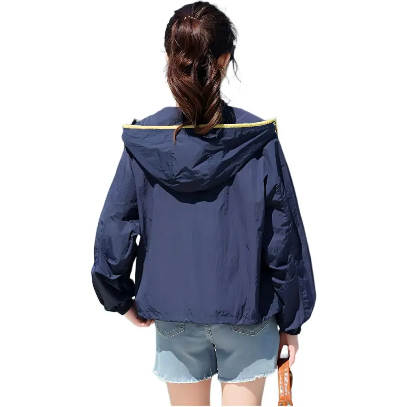 Mu Xiao Xin Cropped Coat Women's-4