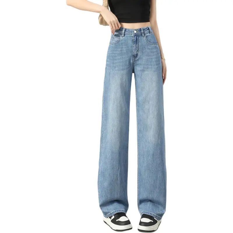 Weixi Jeans Women's Light Blue-7