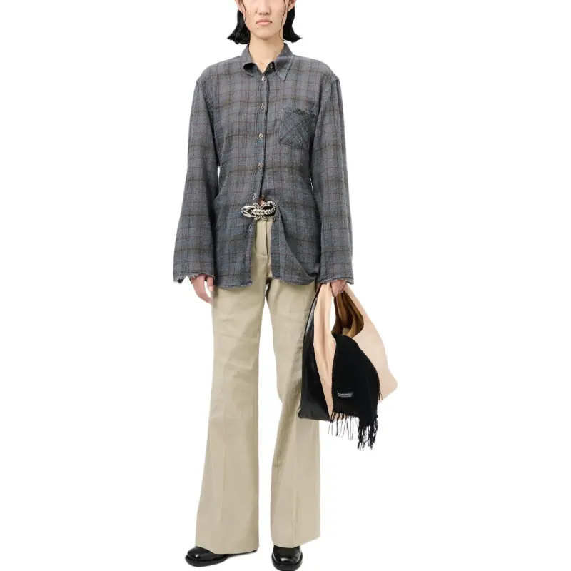 OUR LEGACY Checked Shirt-1
