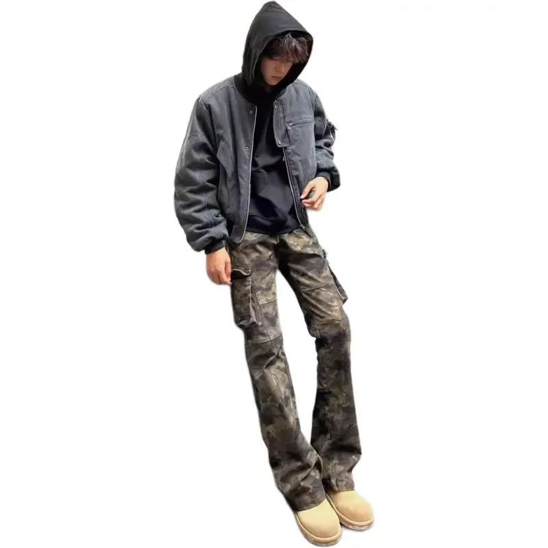 KVIV Jeans Men Camouflage--1