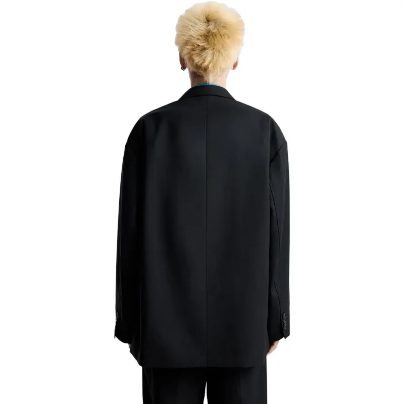 ZARA Business Suits Men Black-2