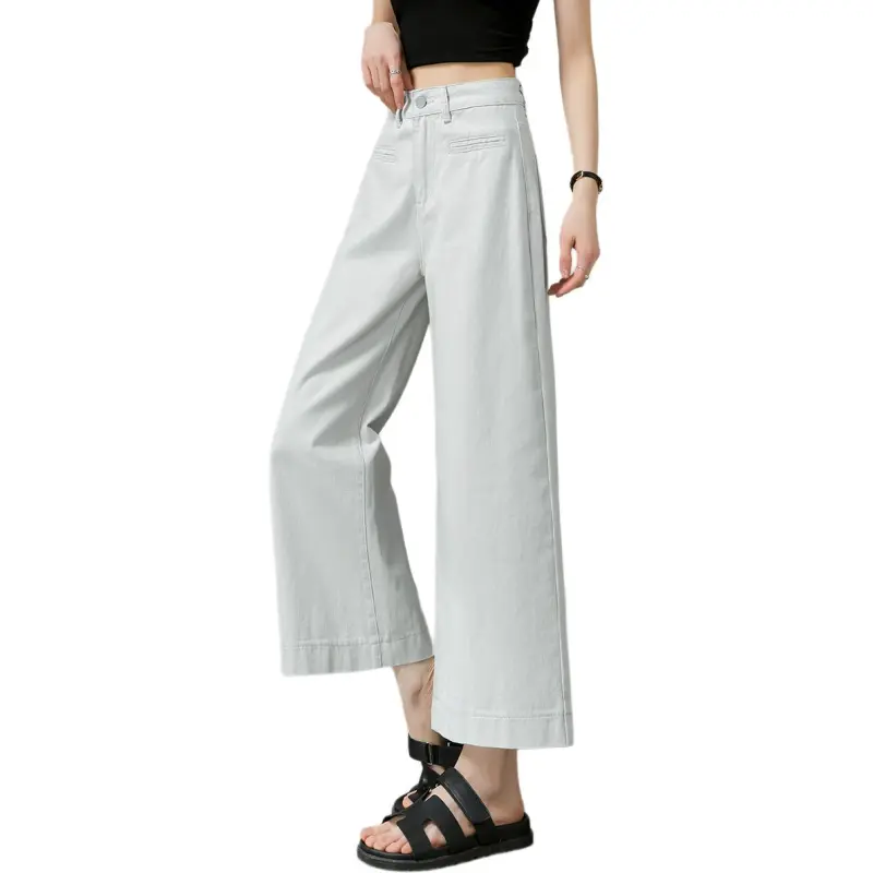 Weixi Jeans Women's Limestone White-2