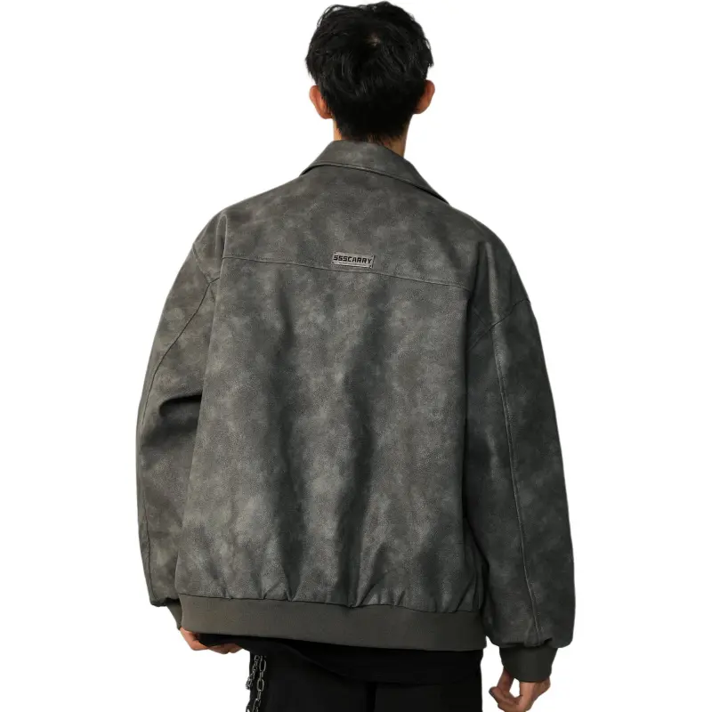 ACUOD BY CHANU Leather Jacket Unisex-8