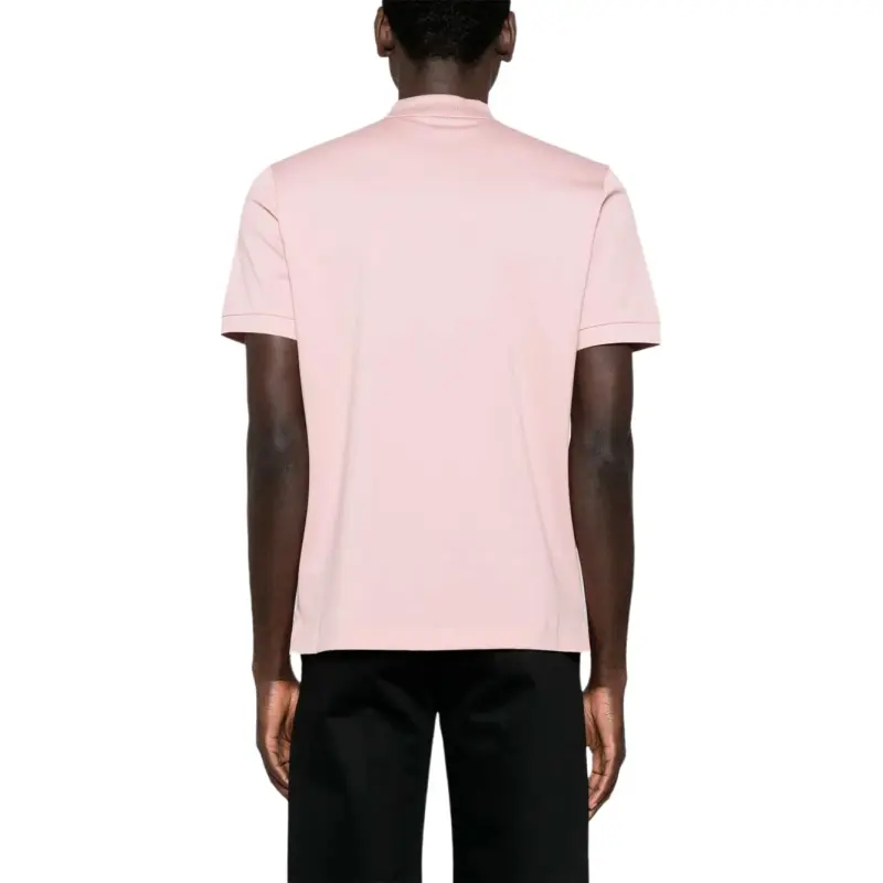PRADA SS25 Polo Shirt Men's Pink-2