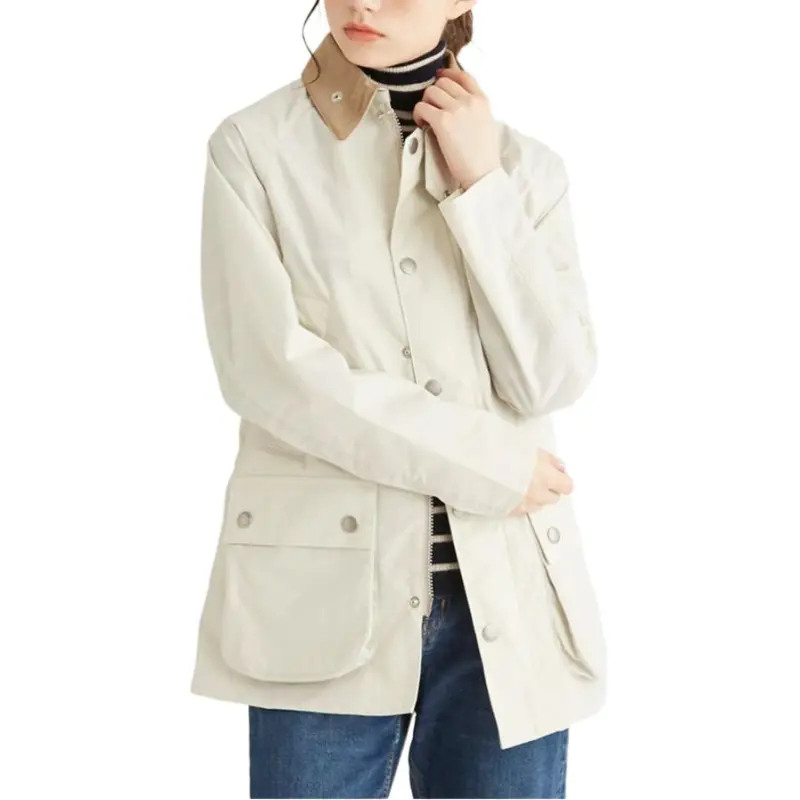 BARBOUR Jackets Coats Women's Cream-5