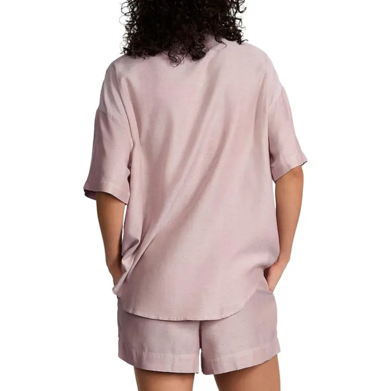 Victoria's Secret Pajama Set Women's Champagne Pink-1
