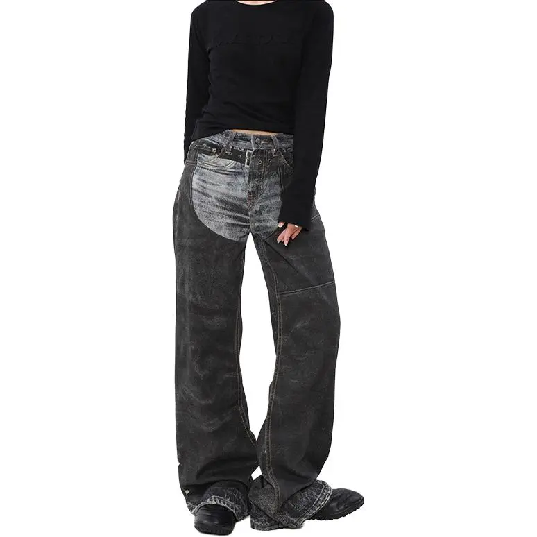 Extreme turbo Jeans Unisex Black-4