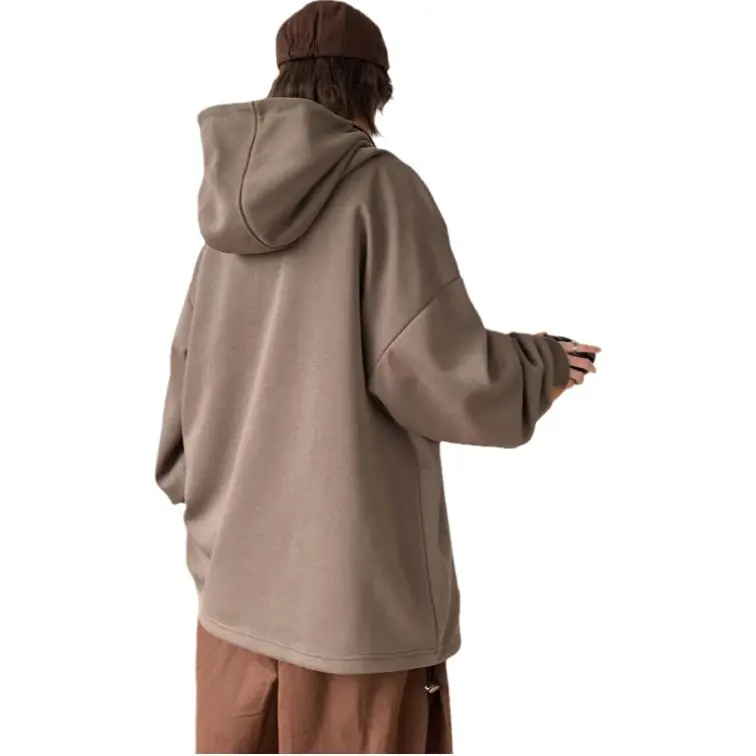 TIMD Sweatshirt Unisex Light Coffee-1