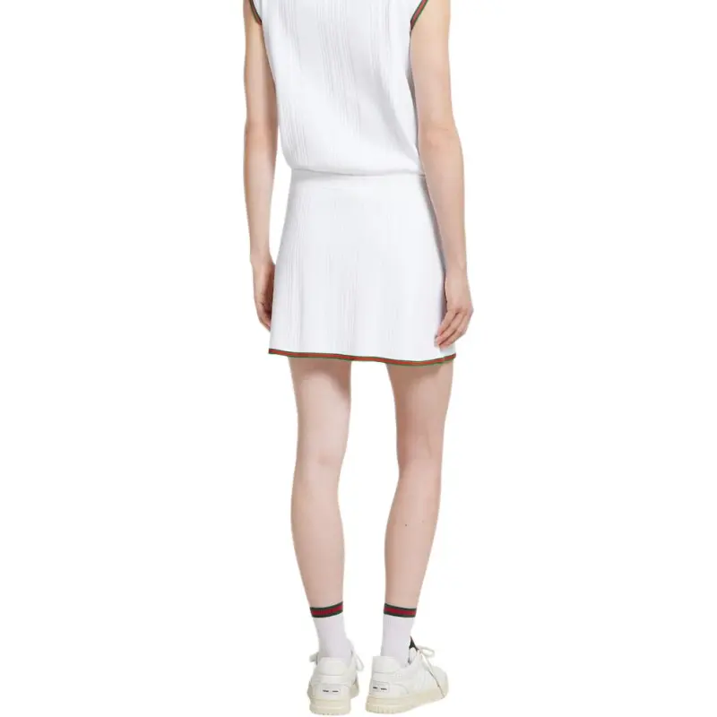 GUCCI Casual Short Skirts Women's White-2