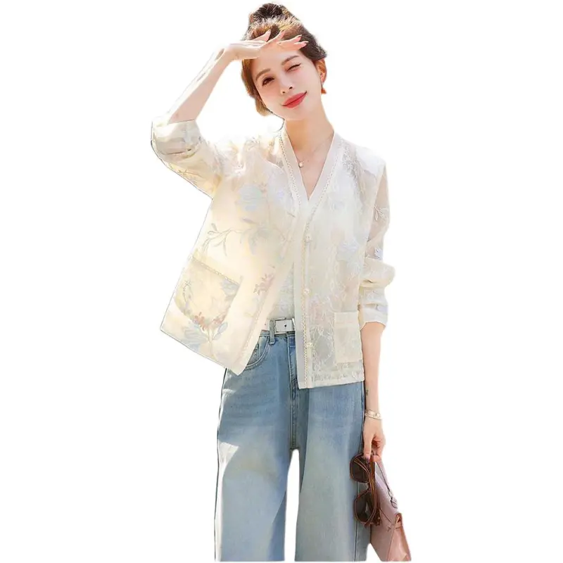 Fele.d Cropped Coats Women's Image Color-1