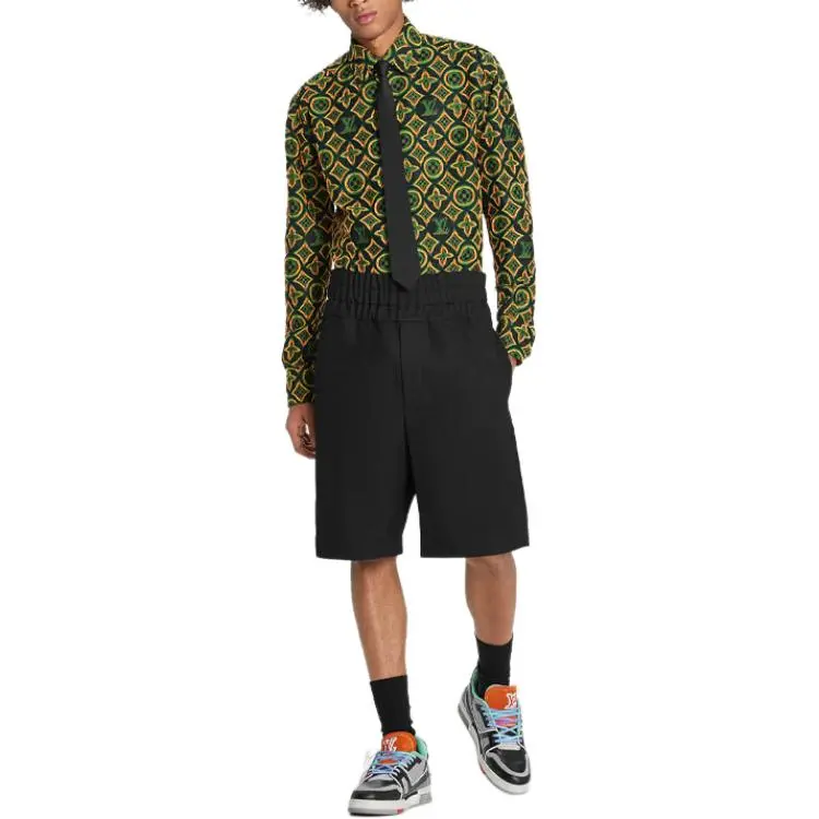 LOUIS VUITTON Shirt Men's Green-1