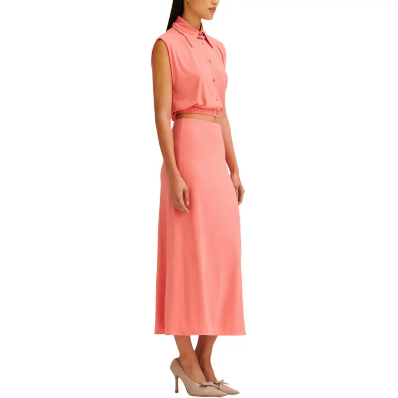 SCANLAN THEODORE Tinsel Crop Shirt Women's-3