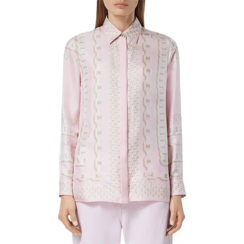 VERSACE Treasure Foulard Long Sleeved Shirt-1