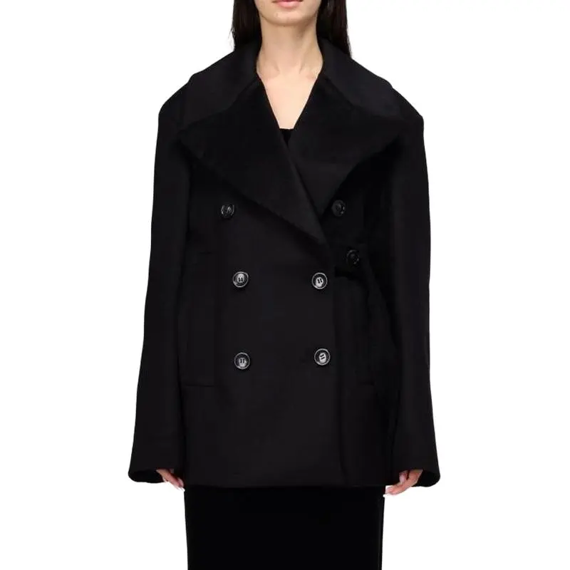 SportMax Orchis Double Breasted Belted Coat-1