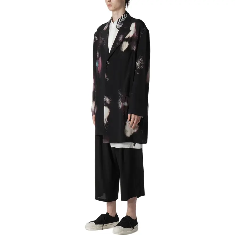 Yohji Yamamoto Colour Scheme Printed Jacket-2