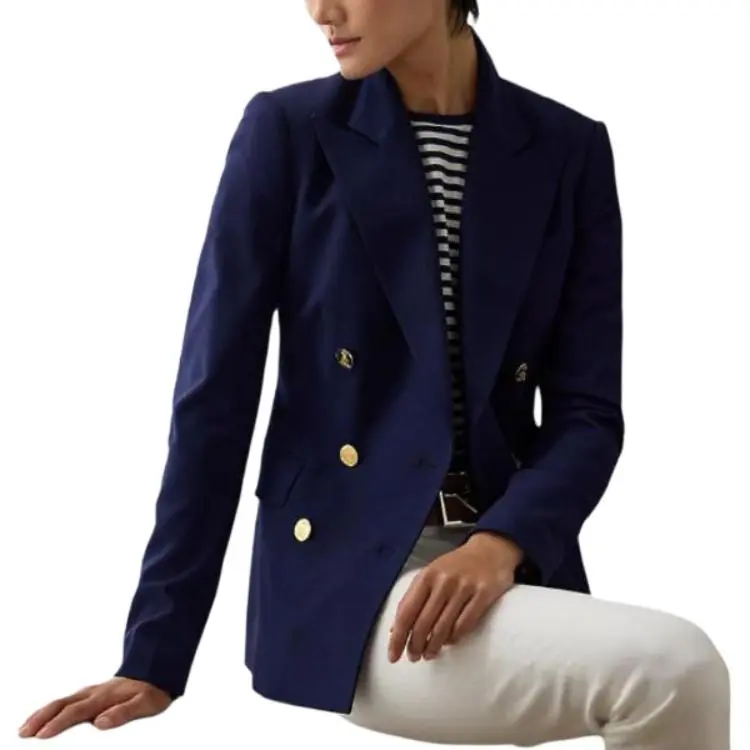 Ralph Lauren Collection Jackets & Coats Women's Marine Blue-3