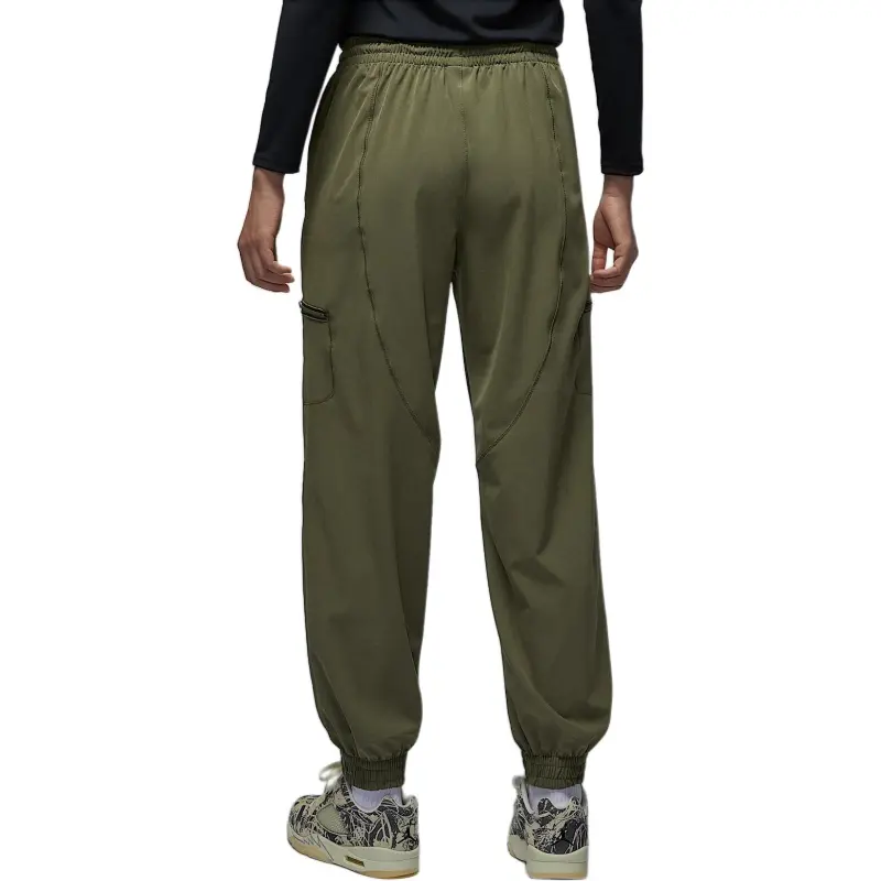 Jordan SportTunnel FW24 Knitted Sweatpants Women's Medium Olive Green/Khaki Green-1